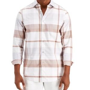 Alfani Men's Plaid Shirt
